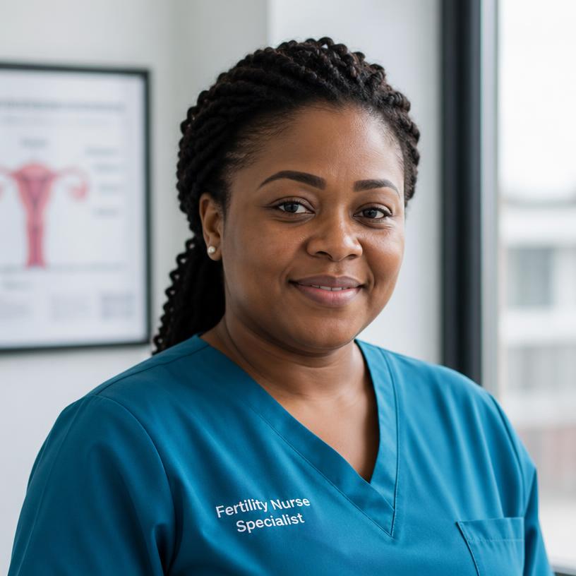 Portrait of Nurse Chiamaka Udo, Fertility Nurse Specialist & Patient Counsellor at Savannah Wellness Center